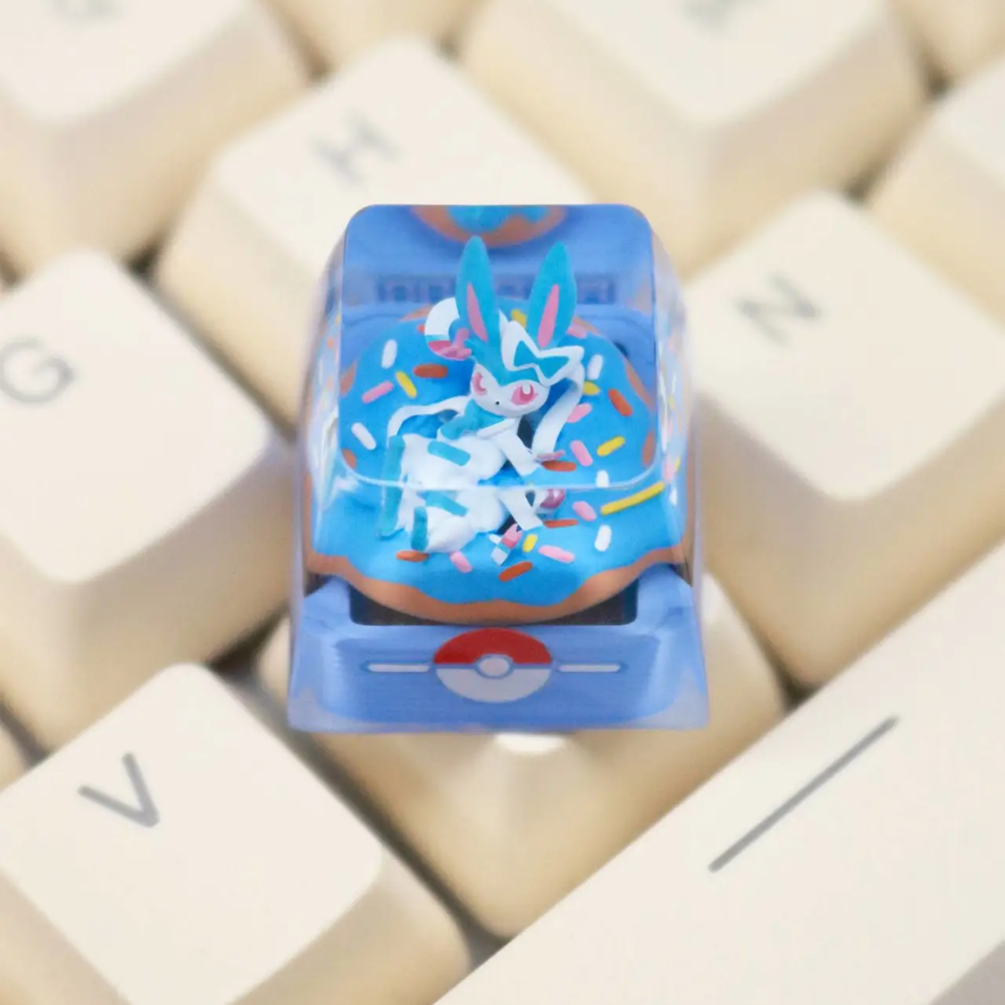 Pokemon Keycaps Handmade Artisan Resin Keycaps