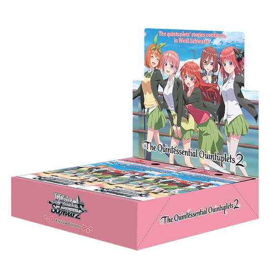 Weiss Schwarz - The Quintessential Quintuplets 2 Booster Box Japanese