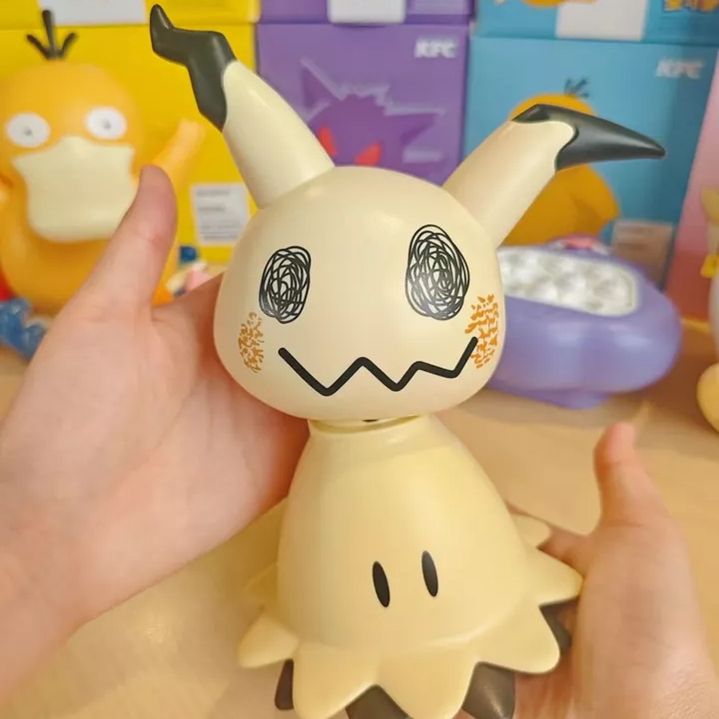 KFC Co-branded Pokemon Characters Toys - Pikachu Gengar Psyduck Mimikyu Togepi