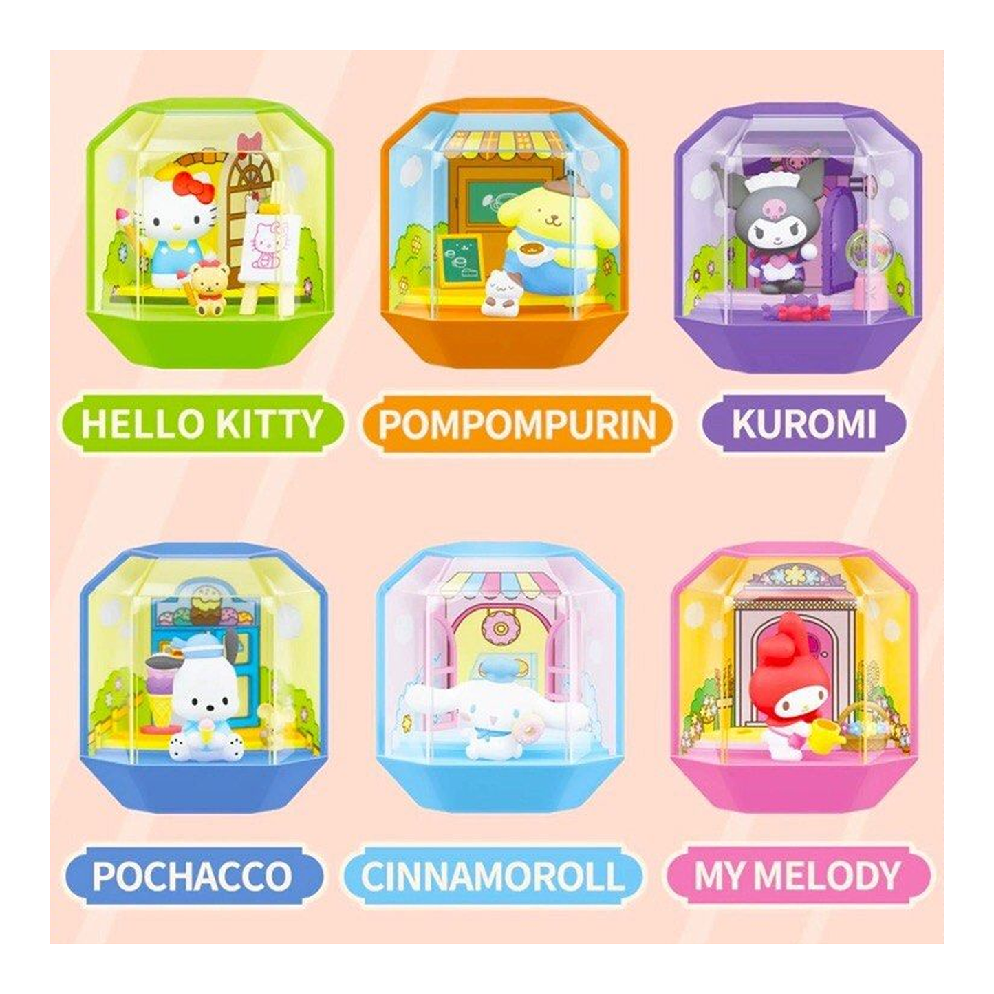 Sanrio Characters Mini store Series Blind Box