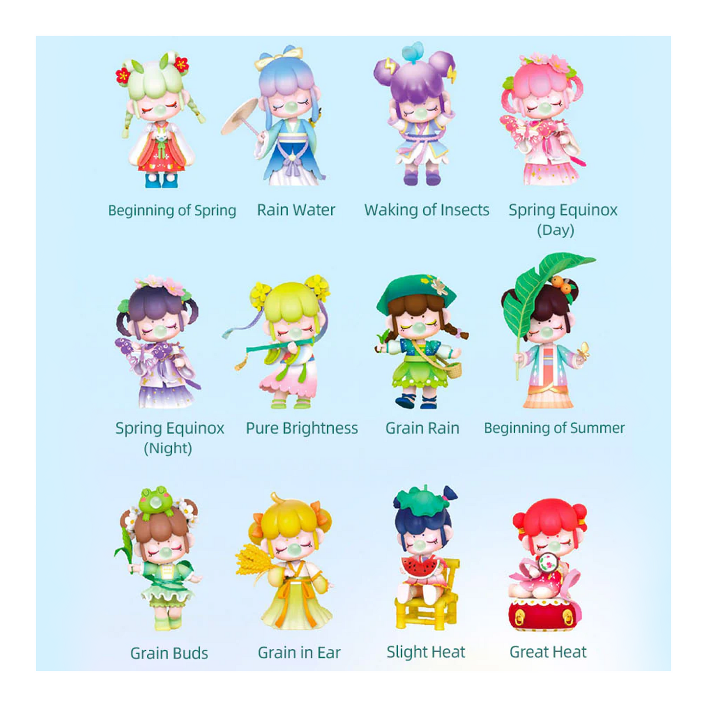 Nanci 24 Solar Terms Spring & Summer Series Blind Box