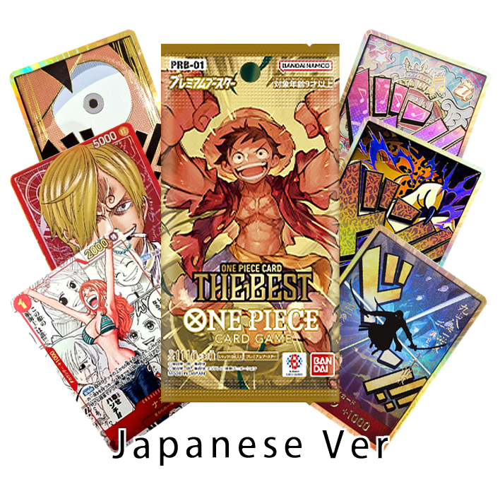 One Piece Card The Best【PRB-01】Booster Box/Pack Japanese