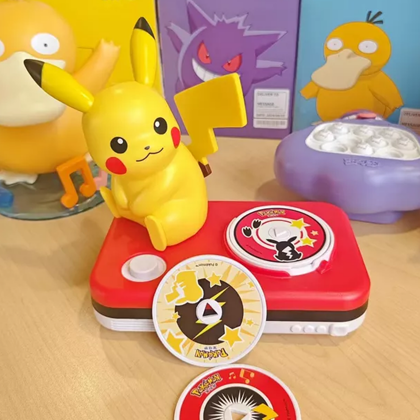 KFC Co-branded Pokemon Characters Toys - Pikachu Gengar Psyduck Mimikyu Togepi