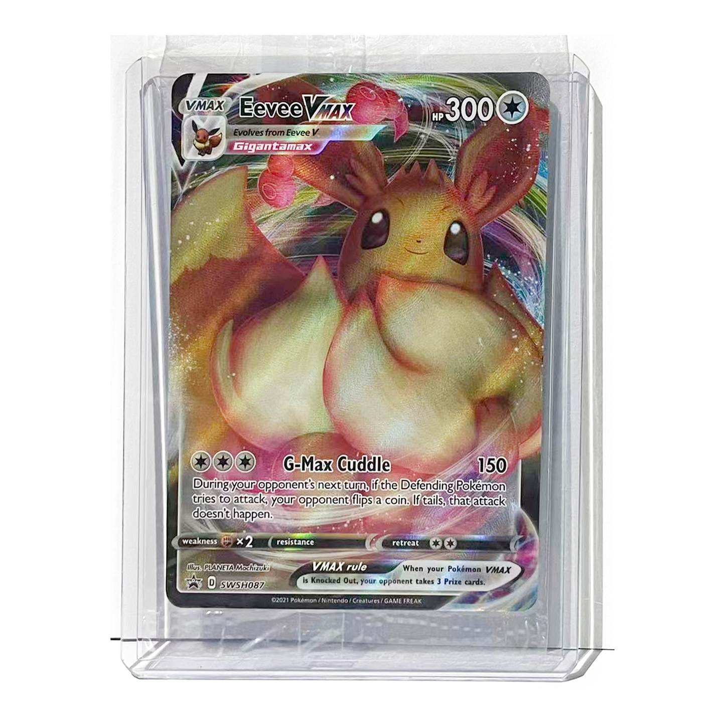 English Eevee Vmax Promo (Sealed Pack) SWSH087 Sword & Shield BLACK STAR Shining Fates Pokémon TCG