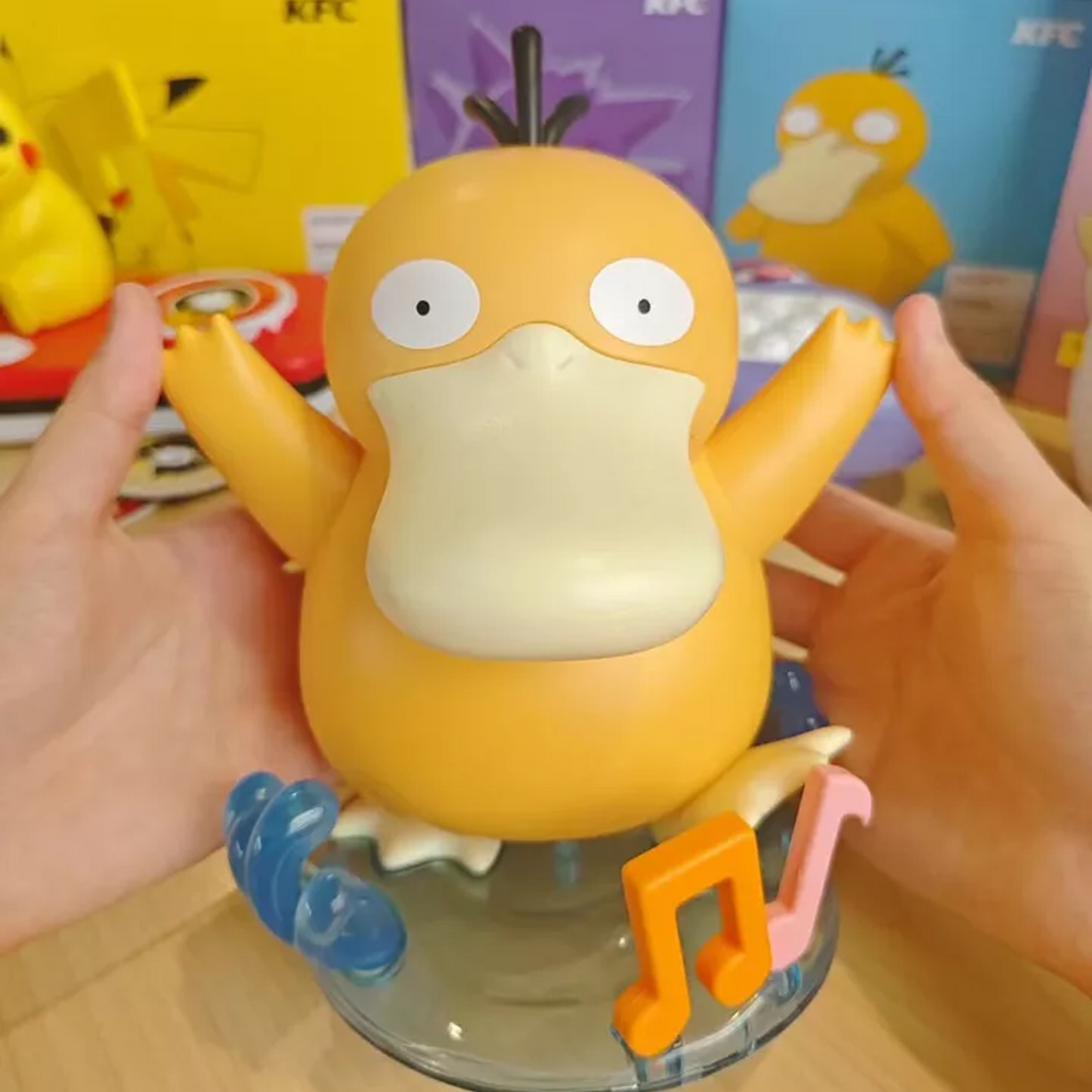 KFC Co-branded Pokemon Characters Toys - Pikachu Gengar Psyduck Mimikyu Togepi