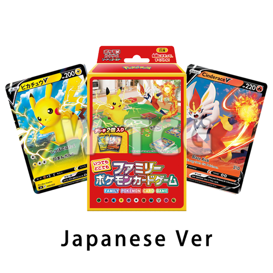 Japanese:Family Card Game - Sword & Shield Deck Pokémon TCG Anytime Anywhere